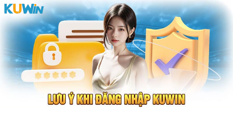 Lưu ý khi đăng nhập KUWIN